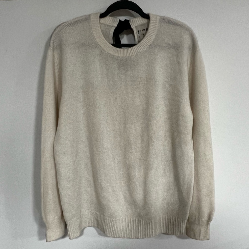 Jumper 1234 Cashmere Sweater with Bow Tie